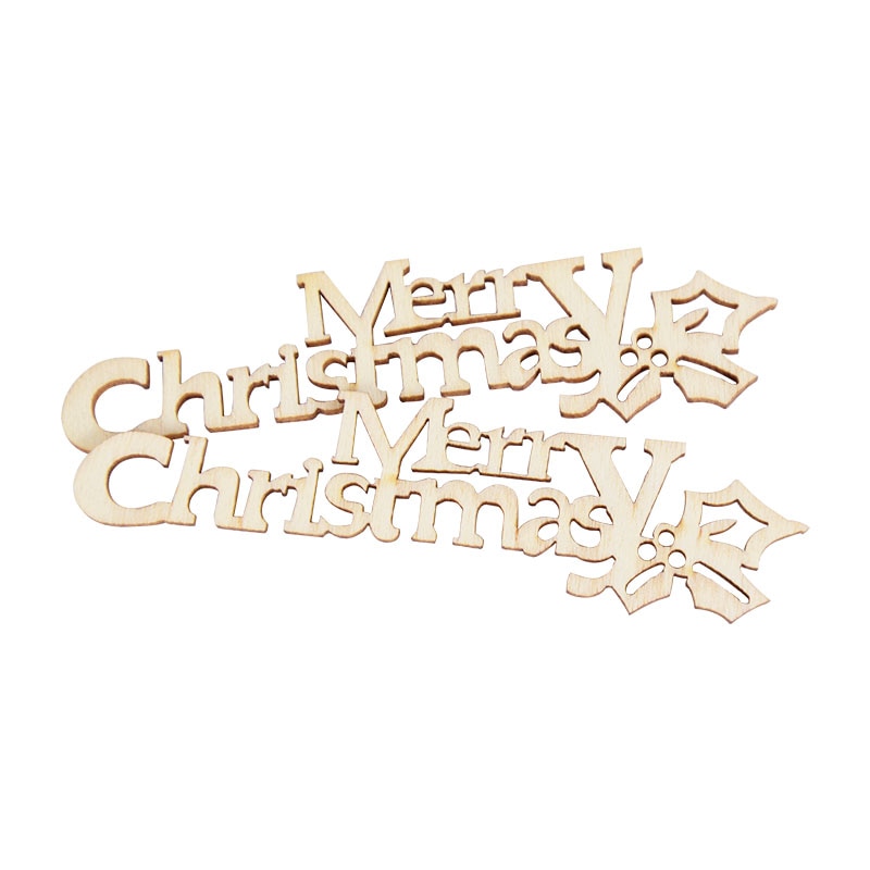 Lot de 10 Lettres "Merry Christmas" Déco de Noel 3