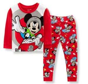 Pyjama de Noel Bébé Mickey Mignon en Coton 1