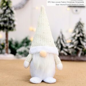 Peluche de Noel Gnome Blanc Mignon 1